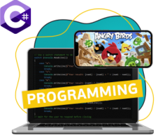 Программирование на C#. Удивительный мир 2D-игр - Школа программирования для детей, компьютерные курсы для школьников, начинающих и подростков - KIBERone г. Каушаны