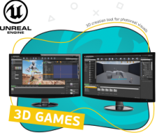 Unreal Engine 4. Игровой движок - Школа программирования для детей, компьютерные курсы для школьников, начинающих и подростков - KIBERone г. Каушаны