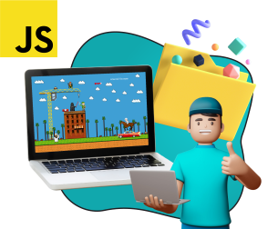 Программирование на JavaScript. Учимся создавать игры! - Школа программирования для детей, компьютерные курсы для школьников, начинающих и подростков - KIBERone г. Каушаны