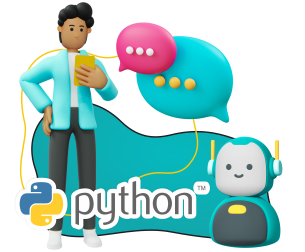 Умный чат-бот на Python - Школа программирования для детей, компьютерные курсы для школьников, начинающих и подростков - KIBERone г. Каушаны